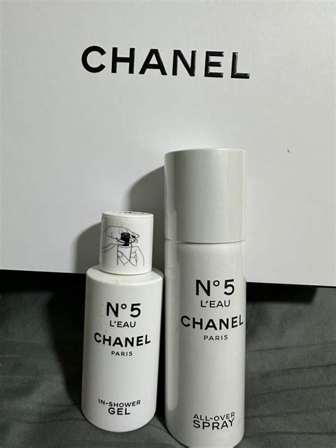 chanel no 5 l'eau shower gel